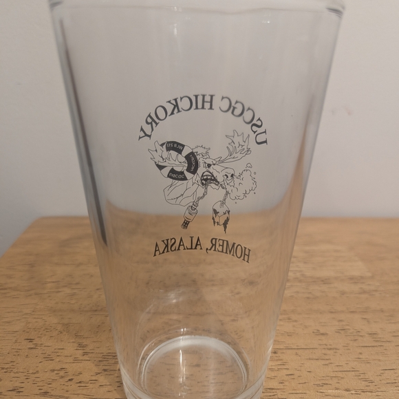 USCGC Hickory Glass Tumbler - Picture 3 of 3